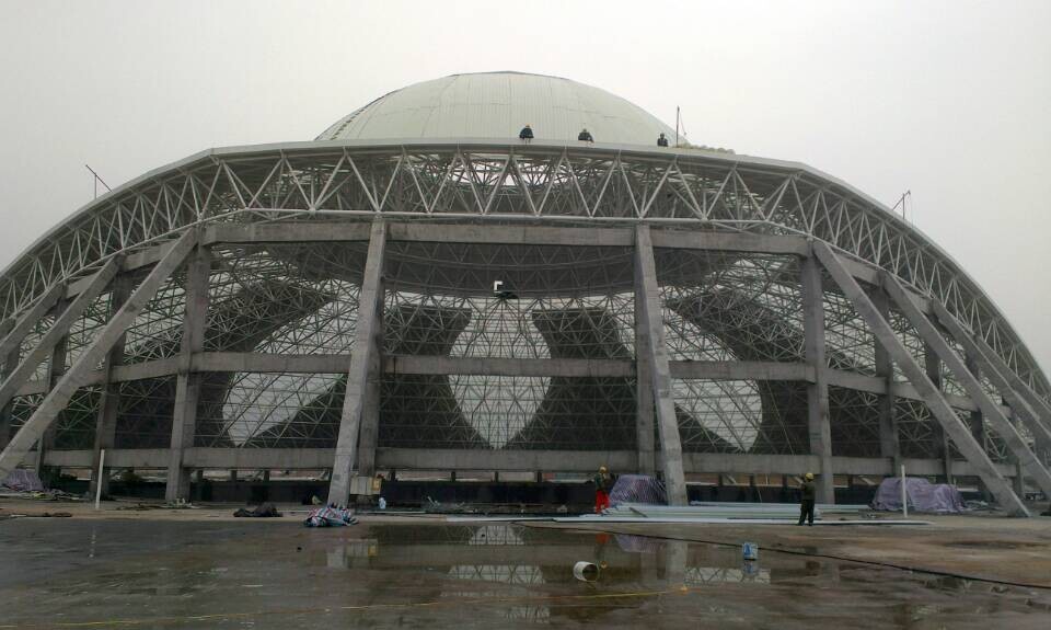 通辽温泉馆网架工程